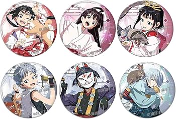 逃げ上手の若君 メディコス コレクション缶バッジ 吹雪 Amazon.co.jp: 逃げ上手の若君 バッジ 缶バッジ 北条時行 雫 弧次郎